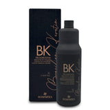 Ecosmetics Brazilian Keratin Treatment Organic Semi Definite 1L | Progressive Brush | Straightening & Smoothing System | Volume Reducer | 100% Straight Hair for Fine Hair