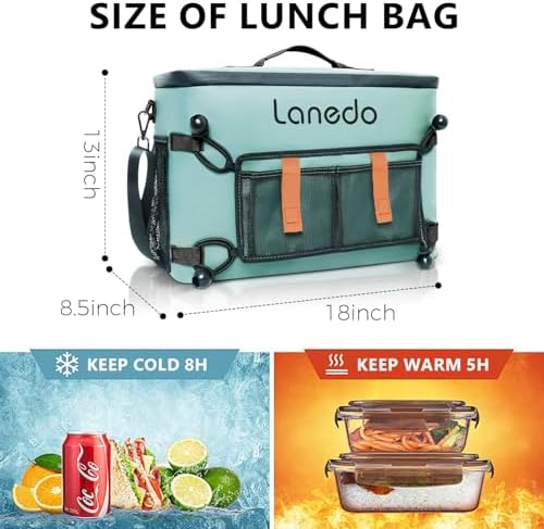 Deep Freeze Cooler Soft Sided Cooler Bag, 34 Can Collapsible Insulated Ice Chest, Large Leakproof Camping & Travel Cooler for Kayaking & Beach