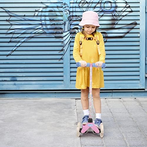 Scooter for Kids Ages 3-5 - Extra Wide Deck & Light Up Wheels, Self Balancing Kids Toys for Boys & Girls, Choose Your Favorite Character