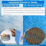 Air Vent Filters,20''x90''Cut to Fit Air Filter Material (80+Filters),MERV 8 Electrostatic Air Vent Filter for Home Floor, Grilles, Ceiling, HVAC Furnace Vents, With 48PCs Adhesive Hook Tape