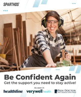 Sparthos Back Support Belt - Immediate Relief from Back Pain, Sciatica, Herniated Disc - Breathable Brace With Lumbar Pad - Lower Backbrace For Home & Lifting At Work - For Men & Women - (Pink-S)