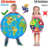 BooTaa 29" Large Dart Board for Kids, Kids Dart Board with Sticky Balls, Boys Toys, Indoor/Sport Outdoor Fun Party Play Game Toys, Birthday Gifts for 3 4 5 6 7 8 9 10 11 12 Year Old Boys Girls