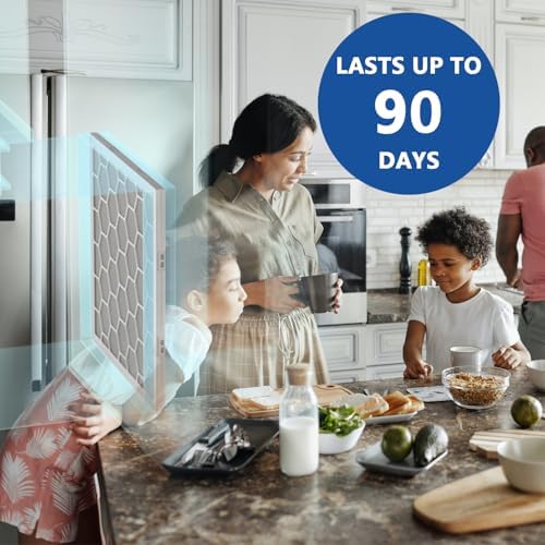 16x25x1 MERV 8 Air Filter,AC Furnace Air Filter,Reusable ABS Plastic Frame, 7 Pack Replaceable Filter Media (Actual Size: 15 3/4" x 24 3/4" x 3/4")