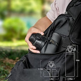 Collapsible Water Bottles 20oz, Leak Proof, BPA-Free, Foldable Silicone Travel Water Bottle with Straw Strap for Cycling, Hiking, Outdoors