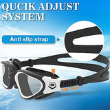 WIN.MAX Polarized Swimming Goggles Swim Pool Goggles Anti Fog Anti UV No Leakage Clear Vision for Men Women Adults Teenagers