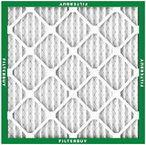 Filterbuy 23.5x23.5x1 Air Filter MERV 8 Dust Defense (2-Pack), Pleated HVAC AC Furnace Air Filters Replacement (Actual Size: 23.38 x 23.38 x 0.75 Inches)
