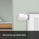 TP-Link Kasa Smart Thermostat Radiator Valve, Smart Radiator Valve, Energy Saving, LED display Radiator Thermostat Valve, Smart TRV Schedule, Works with Alexa & Google Home, Easy installation(KE100)