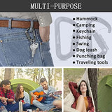 3inch Auto Locking Carabiner Clips Heavy Duty, 12KN /2697lbs Lightweight keychain carabiners, Sturdy Twist Lock Caribeeners for Camping Hiking Hammock Swing Backpack, dog leash and Harness etc