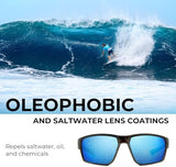 KastKing Osage Polarized Sport Sunglasses for Men and Women, Ideal for Driving Fishing Cycling Running, UV Protection