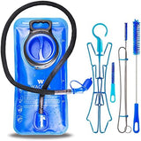 WACOOL 2L 2.5L 3L BPA Free PEVA Hydration Pack Bladder Leak-Proof Water Reservoir