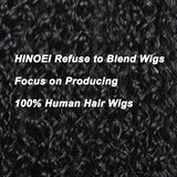HINOEI 28 inch Glueless Wigs Human Hair Pre Plucked Pre Cut Wear and Go Water Wave 7x4 Closure Wigs Human Hair 200 Density Wet and Wavy Curly Wig Human Hair Pre Bleached