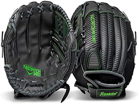Franklin Sports Girls Softball Glove-Women's Windmill Fastpitch+Slowpitch Softball Glove-Right and Left Hand-Adult