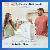 Express Water RO5DX Reverse Osmosis Filtration NSF Certified 5 Stage RO System with Faucet and Tank – Under Sink Water Plus 4 Filters – 50 GPD, 14 x 17 x 5, White