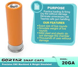 Snap Caps Training Dummy Rounds Practice Safe Loading Firing Close to Real Weight