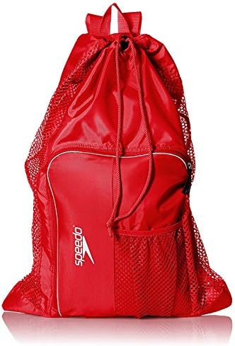 Speedo Unisex-Adult Drawstring Deluxe Ventilator Mesh Equipment Bag