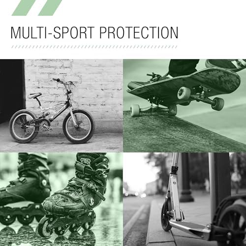 80SIX Triple Certified Multisport Helmet - Ideal for Bike, Scooter, Skateboard, Roller Skate and Inline Skate
