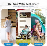 Waterdrop NSF/ANSI 42&372 Certified Water Filter, Replacement for Berkey® BB9-2® Black Filters, ProOne® or Alexapure® Gravity Water Filter System and Waterdrop King Tank Series, (Pack of 2)