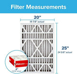 Filtrete NADP03-2PK-2 08189005996 MPR 1000 20 x 25 x 4 (4-3/8 Actual Depth) Micro Allergen Defense Deep Pleat HVAC Air Filter, Uncompromised Airflow, 2-Pack, 20x25x4, No Color, 2 Count