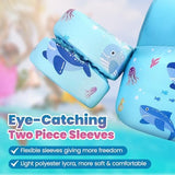 HeySplash Swim Vest for Kids, Toddler Pool Floaties Fit 20-50/70 Lbs, Children Swimming Vest with Adjustable Strap, Swim Jacket Water Wing Arm Float, Puddle Sea Beach Boat Jumper Boy Girl Baby