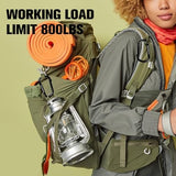 Carabiner Clip - Heavy Duty Carabiners Carabeaner D Ring Shape,Key Chain Clip Hook,Keychain Clip,Multipurpose for Camping, Hiking,Backpacking or Other Outdoor Activities.