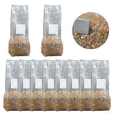 Oniissy 10×High-Yield Mushroom Cultivation Bags: Sterilized & Versatile for All Setups,Mushroom Bags with Vents,Clear Breathable Mushroom Substrate Bag