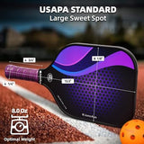 Pickleball-Paddles-Set of 4 or 2 Rackets by JoncAye, USAPA Approved Pickle-Ball Equipment with Balls, Bag, Accessories, Fiberglass Graphite Pickleball Racquet Set for Men, Women, Kids, Adults