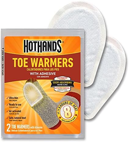HotHands Toe Warmers - Long Lasting, Odorless, Air Activated - Up to 8 Hours of Heat - 20 Pair