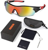 BEACOOL Polarized Sports Sunglasses for Men Women Youth Baseball Cycling Running Driving Fishing Golf Motorcycle TAC Glasses