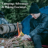 Fire Starter for Indoor and Outdoor Use - Quick Ignition Firelogs for BBQ, Fireplace, Fire Pit and Campfires (12 Pack)