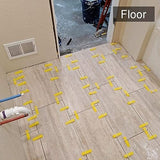 DGSL Tile Leveling System with Plier - 1200-Piece Spacers Clips and 300-Piece Reusable Wedges Tools Set for Stone Installation 1/8 Inch