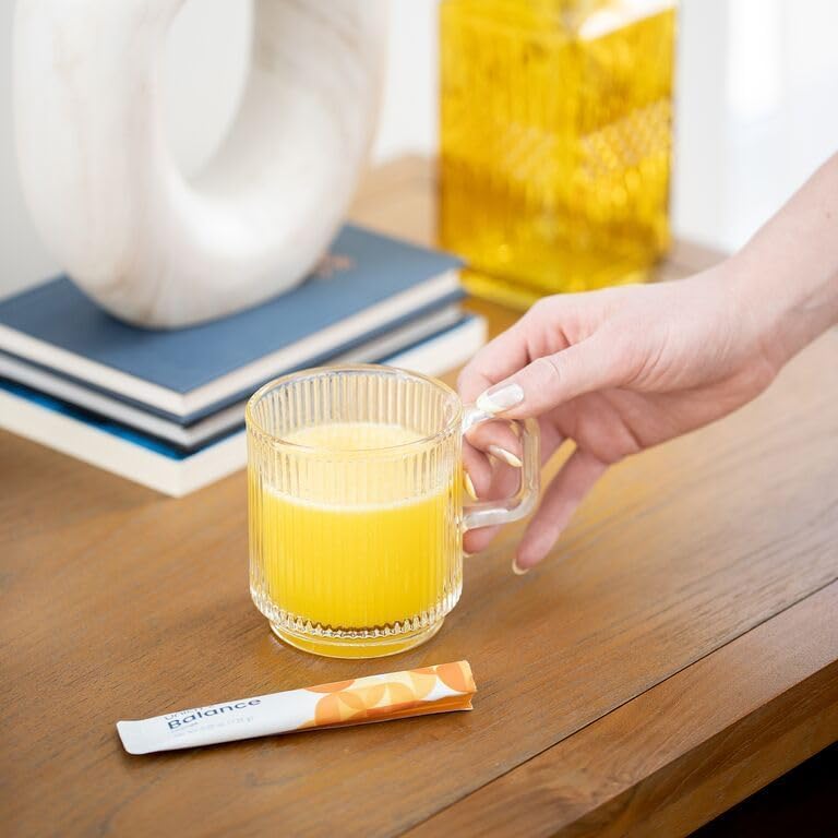 UNICITY BALANCE NATURAL ORANGE—Stay full longer by slowing carbohydrate absorption (30 Packets). Helps support a healthy digestive system and keeps your body well maintained (30-Day Supply)
