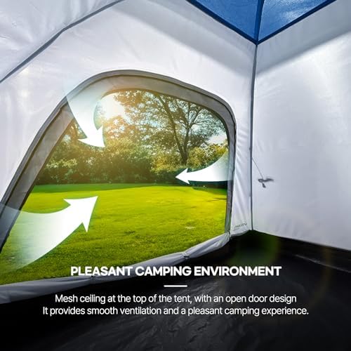 Tents for Camping 2/4/6 Person Camping Dome Tent, Easy to Set Up, Lightweight Camping Tent, Portable Camping Tent for Outdoor and Backpacking Sundome Tent