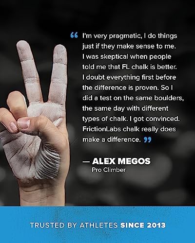 Friction Labs Premium Sports Chalk for Rock Climbing, Weight Lifting, Gymnastics, Tennis & More