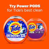 Tide PODS Laundry Detergent Pacs, 3-in-1 Stain Remover, Odor Fighter, Color Protector, 112 Count, HE compatible, Original Scent