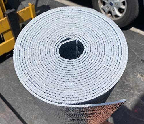 INSULATION MARKETPLACE SmartSHIELD -3mm 24inx10Ft ReflectiveINSULATION Roll, Foam Core Radiant Barrier, ThermalINSULATION Shield - Engineered Foil