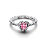 PANDORA Opalescent Pink Charm - Summer Jewelry - Compatible Moments - Gift for Her - Sterling Silver with Blue Opal - with Gift Box