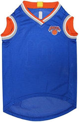 Pets First NBA NEW YORK KNICKS DOG Jersey, X-Large - Tank Top Basketball Pet Jersey