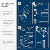 Bio Bidet Essential Toilet Bidet Attachment, 1 Pack, White