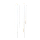 PAVOI Ball Drop Earrings for Women, 925 Silver, Yellow Gold, Size 2 Inches