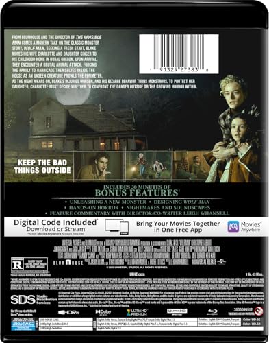 Wolf Man (2025) - Collector's Edition 4K Ultra HD + Blu-ray + Digital