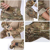 G3 Combat Suit Military Apparel Set Tactical Camouflage Clothing Hunting Uniform Paintball Gear with Knee Pads for Men