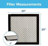 Filtrete 20x20x1 Air Filter, MPR 2800, MERV 14, Healthy Living Ultrafine Particle Reduction 3-Month Pleated 1-Inch Air Filters, 2 Filters