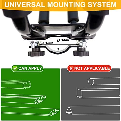 Folding Kayak Roof Rack 2 Pairs, 4pcs J-Bar Car Roof Racks for Kayak, Canoe, Paddle Boards, Skiboard, Surfboard, Foldable Kayak Roof Carrier for Car, SUV, Truck, Black (Folding Kayak Rack)