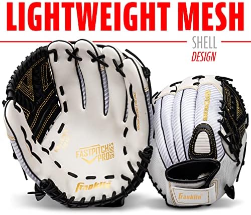 Franklin Sports Girls Softball Glove-Women's Windmill Fastpitch+Slowpitch Softball Glove-Right and Left Hand-Adult