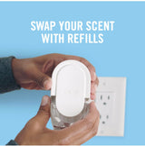 Febreze Plug in Air Fresheners, Mediterranean Lavender, + April Downy, Odor Eliminator for Strong Odors 5 Oil Refills