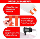 SecuCaptain Emergency Fire Blanket for Home and Kitchen - 8 Pack 40"x40" Flame Suppression Fiberglass Fire Blankets for House Camping Car Warehouse Office Emergency Survival Safety