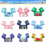 MoKo Toddler Swim Vest for Kids, 20-66 lbs, Arm Floaties with Adjustable Straps, Nylon Material, Swim Vest for Toddlers Learning to Swim