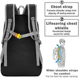 WEREWOLVES 20/35L Lightweight Hiking Backpack, Ultralight Water Resistant Packable Daypack for Women Men