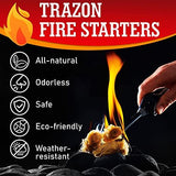 All Natural Wood Fire Starters: Fireplace Camping Charcoal Starter Grill BBQ Chimney Wood Stove Campfires Fire Pit. Fatwood Sticks. Camp Firestarter, Fire Tools. Fire Starter Outdoor/Indoor/Travel