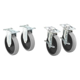 Rubbermaid Commercial Products Heavy Duty Adaptable Utility Cart Replacement Casters, Pack of 4